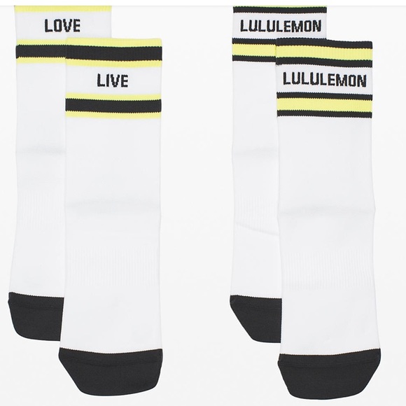 lululemon athletica Accessories - ❗️clearance❗️Lululemon Socks 2 pairs S/M